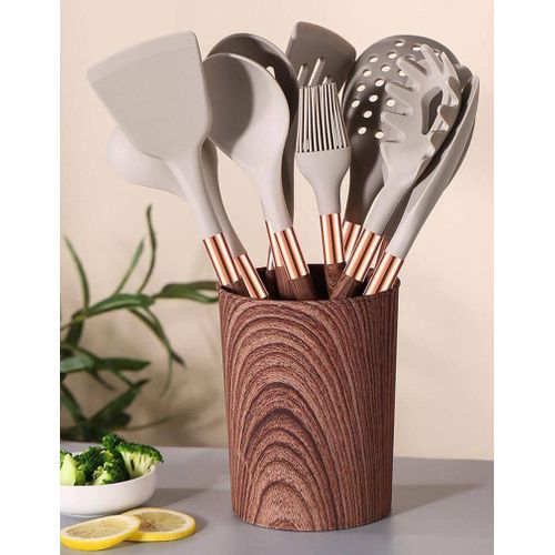Generic Non Stick Silicone Spoon Set