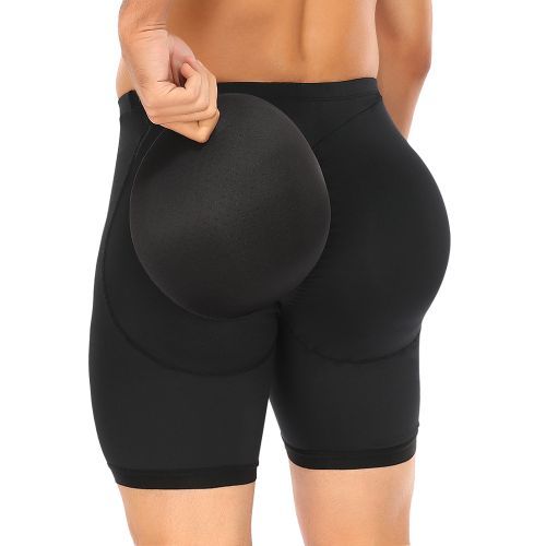 HAPIMO Discount Women's Hip Lifter Shapewear Control Panties High Waist  Trainer Tummy Control Booty Short Body Shaper Underwear Black XL 