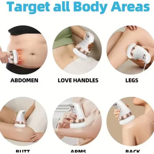 Generic 360° Electric Body Massager with Vibration & Rotating Massage Head – Adjustable Speed Massage Machine - image 3