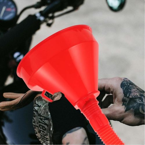 Generic 2pcs car ref-ueling funnel, filter oil funnel, for oil change and ref-ueling - image 3