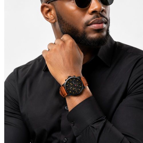 Ktevi CLASSY DESIGN LEATHER BUSINESS MENS WRISTWATCH LUXURY - image 3