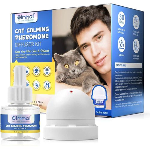 product_image_name-Oimmal- Cat Calming UK Plug-in Pheromone Diffuser 48ml-1