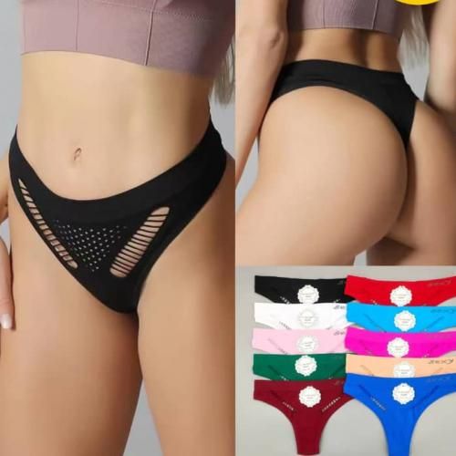 Fashion 4pcs Ladies Sexy Spandex Thong