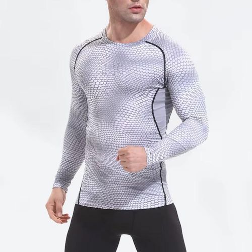 Fashion Patterned  Fashionable Compression shirt