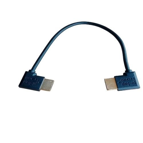 Generic HDMI  with Right Angle Connectors HDMI to HDMI Adapter