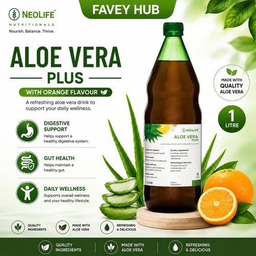 Neo Aloevera Plus Orange - 1 Litre (Single)