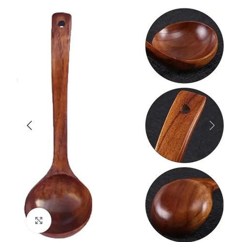 product_image_name-Generic-1PC THICKENED WOODEN KITCHEN SERVING SPOON-1