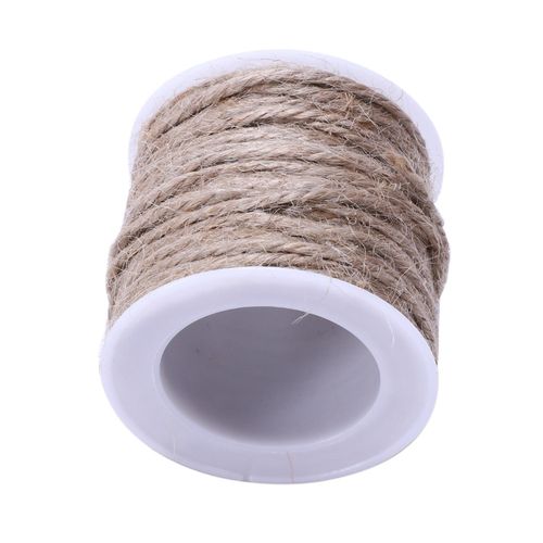 DIY 2MM Wrap Gift Link Paper Tag Jute Burlap Ribbon Twine Rope