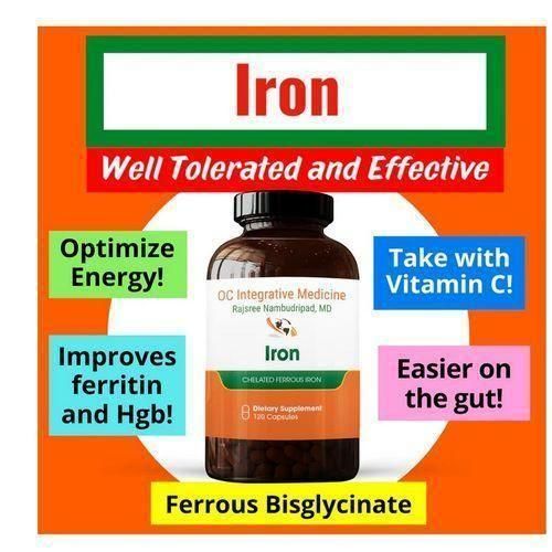 product_image_name-Oc integrative-Ferrous Bisglycinate 120 Capsules IRON-4