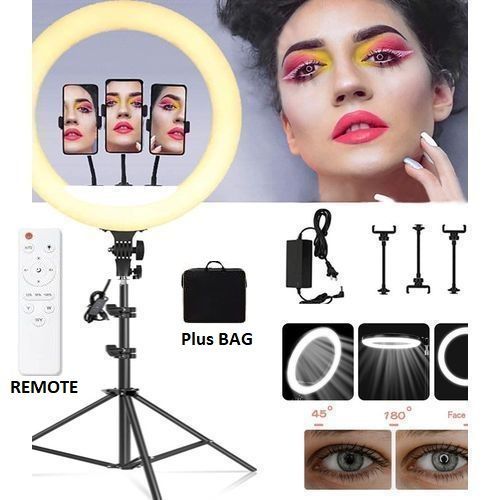 Generic Ringlight LED 18 Inches 45cm - Ring Light Stand(EXTRA LARGE 45CM)