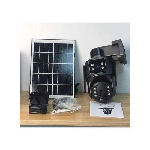 Quality UBox dual lens 4g medium Solar ptz camera - image 2