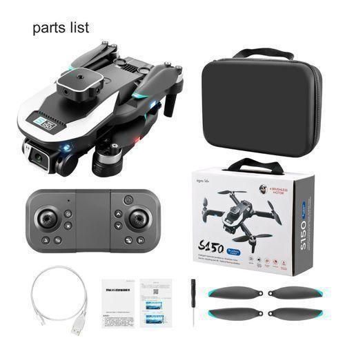 product_image_name-Generic-HD Professional HD Dual Camera Obstacle Avoidance Drone Brushless Foldable Quadcopter-1