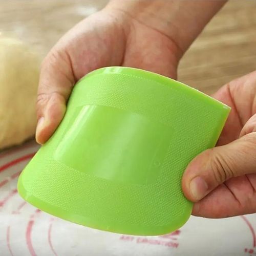Generic 2pcs Plastic Cake Cream Spatula, Dough Knife, Butter Scraper with Plain Smooth Edge, Baking Tools - image 4