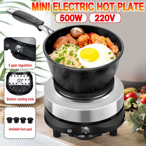 Home Appliances 500W Mini Electric Heater Stove Hot Cooker Plate Milk Water  Coffee Heating Furnace Multifunctional Kitchen Appliance EU Plug