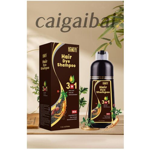 product_image_name-Generic-3 In 1 Permanent Brown Hair Dye Shampoo Organic Hair Dye Blrown Color Dye Shampoo For Women Men-1