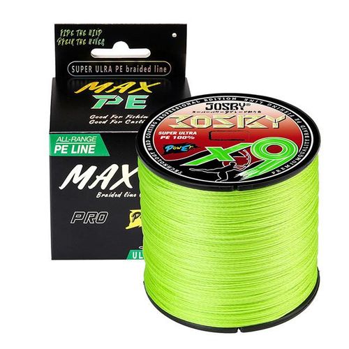 Generic Josby Braided Fishing Line 9/8 Strands 300m 500m 100m