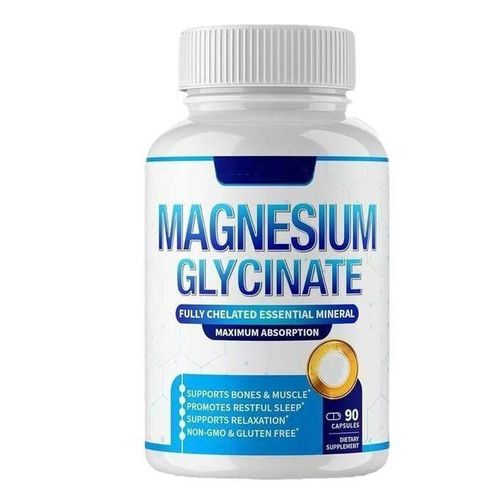 product_image_name-Generic-Magnesium (Glycinate, Citrate, Malate, Oxide) - Extra Strength 1000mg - Supports Sleep, Muscle Recovery, Nerve Function & Heart Health - 90 Capsules For Men And Women-4