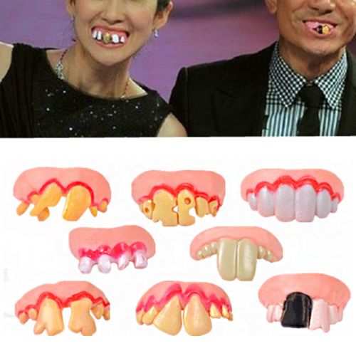 Vampire Teeth for Kids for Halloween/White Vampire Fangs for Kids &  Adults-1PCS