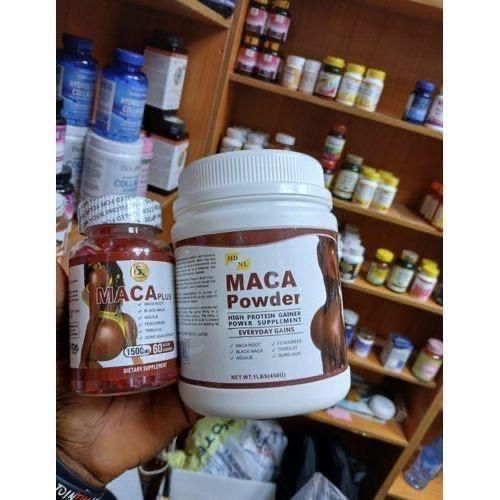 Generic  Maca plus & maca powder For Hips And Buttocks Protein Powder & Gummies 2pcs