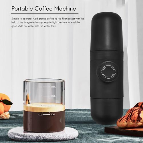 Portable Mini Espresso Machine  Small Travel Coffee Maker 70ml