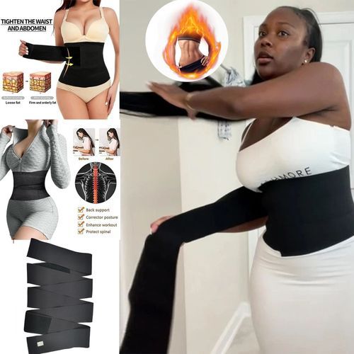 Fashion Wrap Waist Control Women Slimming Tummy Belt Body Shaper