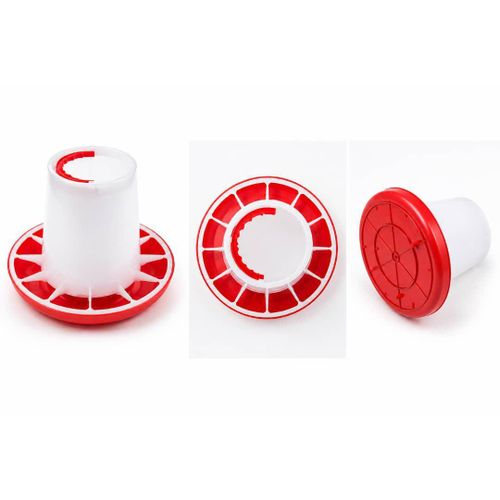 Armando 3 PCS FEEDERS POULTRY FEEDERS CHICKEN FEEDER - image 2