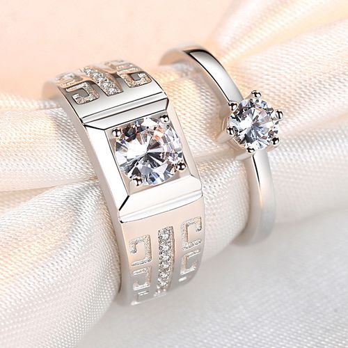 Couple rings in shop silver with price