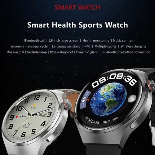 product_image_name-Generic-2023 New HD Bluetooth Talk Men's Smartwatch 1.53inch Compass IP68 Waterproof Voice Assistant Smartwatch For Huawei IOS-6