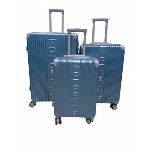 Fashion BLUE Hard Shell Luggage - 3Sets