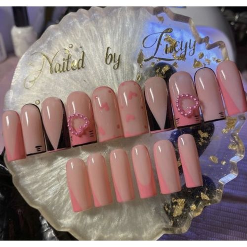 Basic Press On Nails for women , Short false nails acrylic full coverage 24  pieces press on nails short versatile nails - Walmart.com