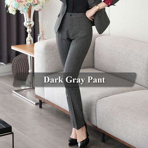 Fashion Full Length Professional Business Formal Pants Women Trousers Girls  Hot Pants