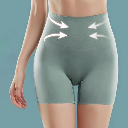 Fashion (Style 1--Color 2)Women Safety Shorts Pants Summer Women's Seamless  High Waist Panties Bodyshorts Girls Slimming Underwear Tight Safet Pants  JIN