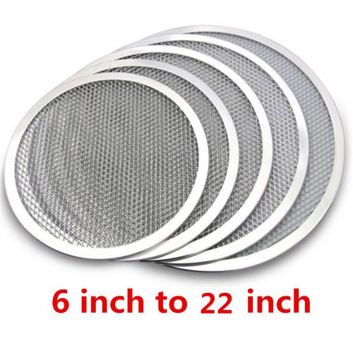 Pizza Pan, Aluminium Mesh Pizza Screen Baking Tray Net, - Pizza