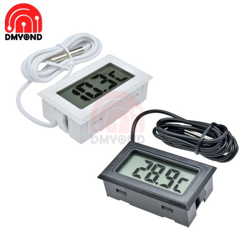 LCD Digital Fridge Thermometer Probe Fridge Freezer Temperature UK