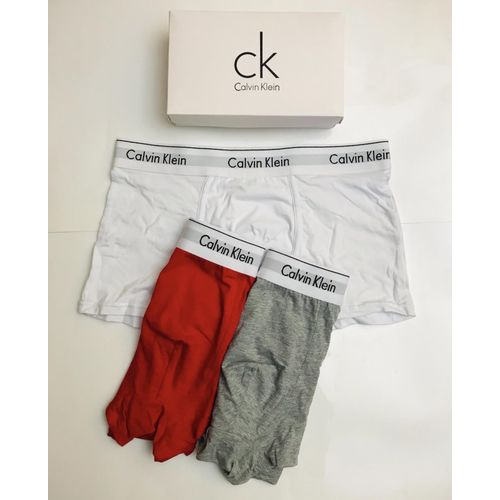 Calvin Klein 3 Pack Men's Underwear Cotton White CK Classic Fit