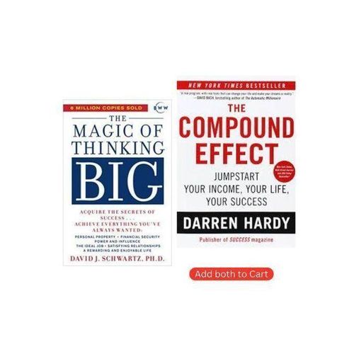 product_image_name-Jumia Books-The Magic Of Thinking Big + The Compound Effect-1