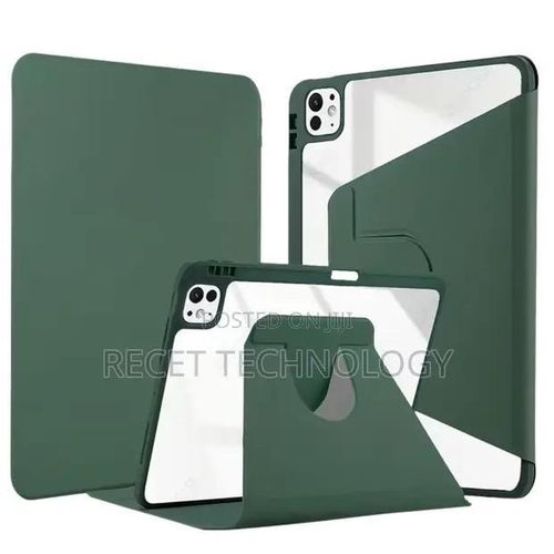Generic Ipad 10.9 10th and 11th generation 360% rotation with transparent back leather case