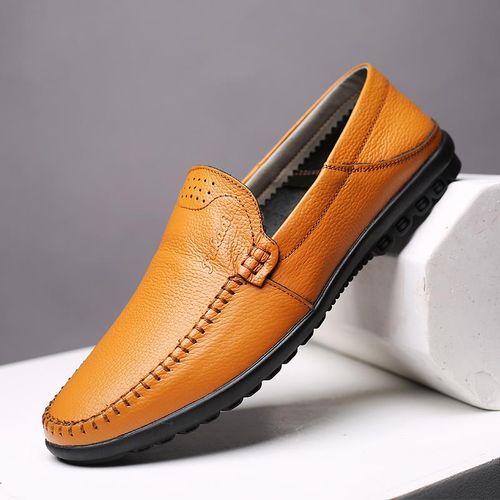 Declan Mein Men's Bespoke Fukadi Loafers Moccassin - Brown | Jumia Nigeria