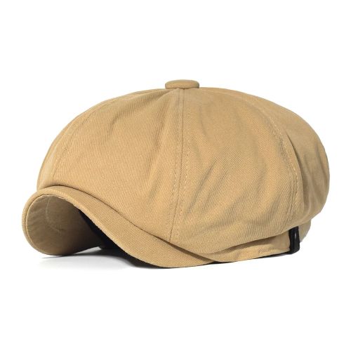 Fashion Men Retro Cotton Newsboy Cap Driver Flat Cap Beret Cap | Jumia ...