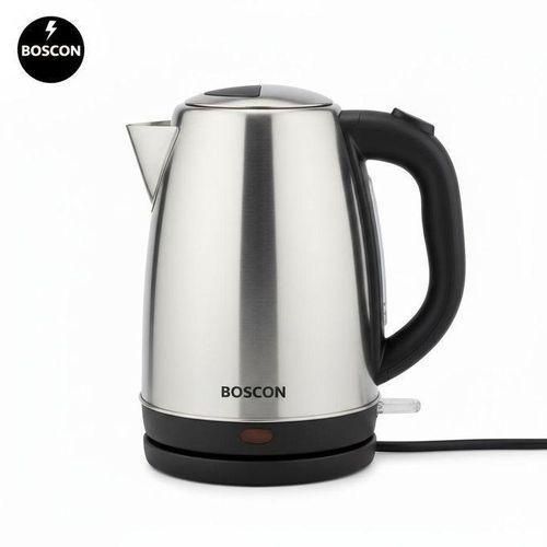 Boscon 2.0Ltrs Electric Boiling Kettle - Stainless Kettle Jug - 1500W