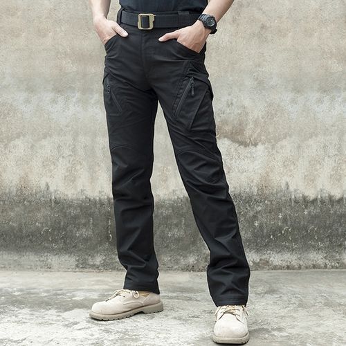 CARWORNIC Men's Outdoor Hiking Tactical Trousers Lightweight Casual Work  Cargo Trousers Combat Army Pants Multi-Pockets Khaki - ShopStyle