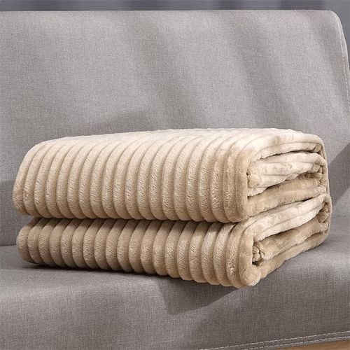Generic Fleece Throw Blanket - Large 180x200cm Super Soft Warm Duvet - image 2
