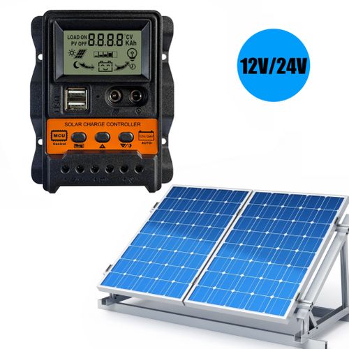 Generic 12V/24V Solar Controller MPPT 30A 20A 10A Solar Panel