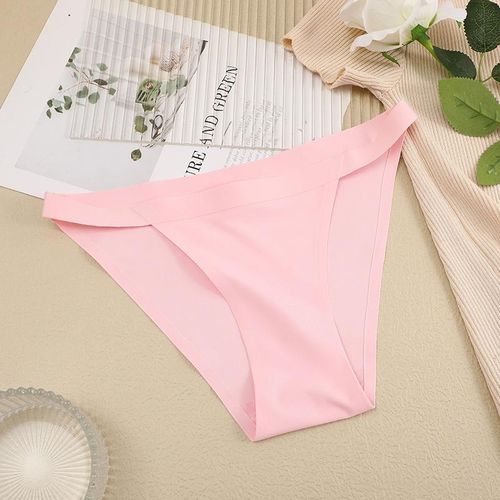 FINETOO Seamless Underwear for Women High Cut String Bikini