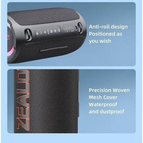 product_image_name-Zealot-S76 High Power Bluetooth Speaker 50W With RGB Light-3