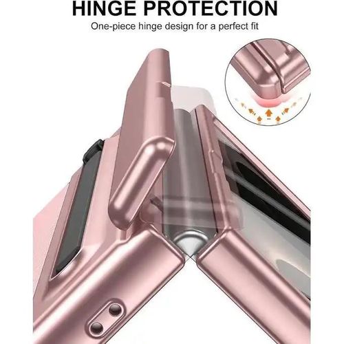 Generic Samsung Galaxy Z  Fold 8 Plating Leather Case with S Pen included - image 4
