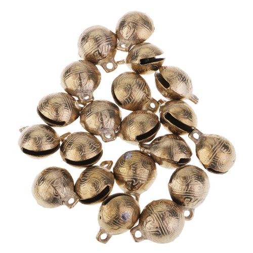 Generic 20pcs Fashion Bronze Jingle Bells Small Bells Mini Bell For DIY