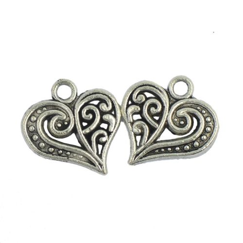 50PCS Tibetan Silver Alloy Charms Pendant For Jewelry Making DIY