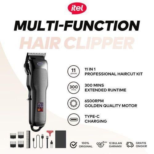 product_image_name-itel-Classic-4 IHC-36 Smart-Clipper Digital Dispaly Professional Cordless Hair-Clipper + Barber Cape-1