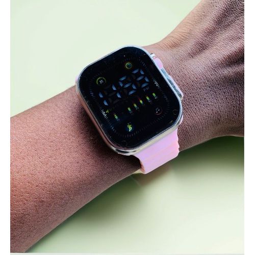 Fashion New Rubber Strap Led lights Unisex Smart Watch For Kids Jumia Nigeria